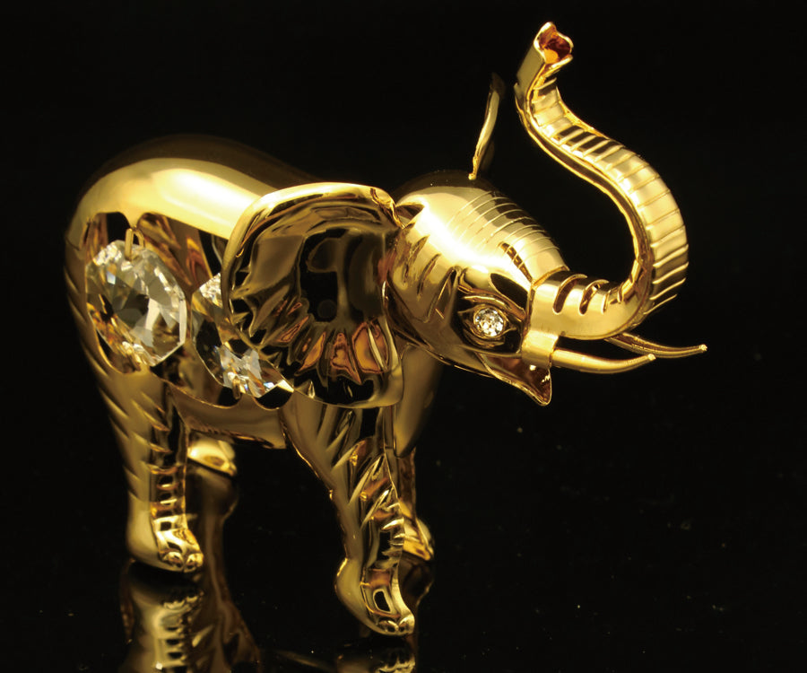 Elephant hand studded with Swarovski crystal element - Breathtaking Gift