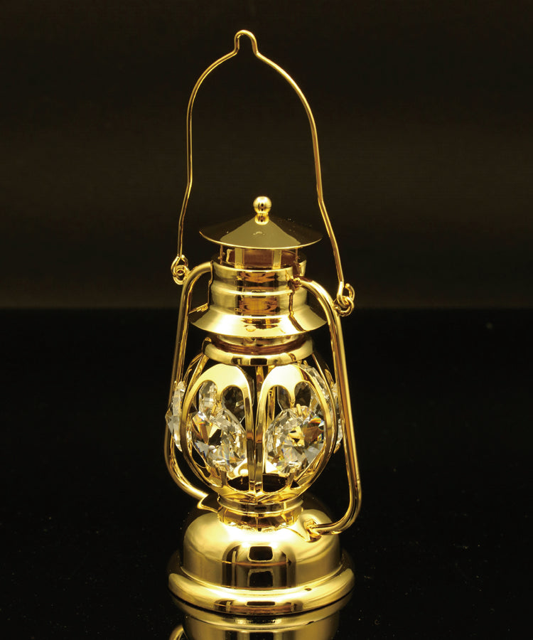 Locomotive lantern handcrafted with Swarovski crystal elements - Breathtaking Gift