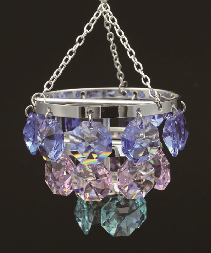 24K gold/silver plated chandelier with Swarovski crystal element - Breathtaking Gift